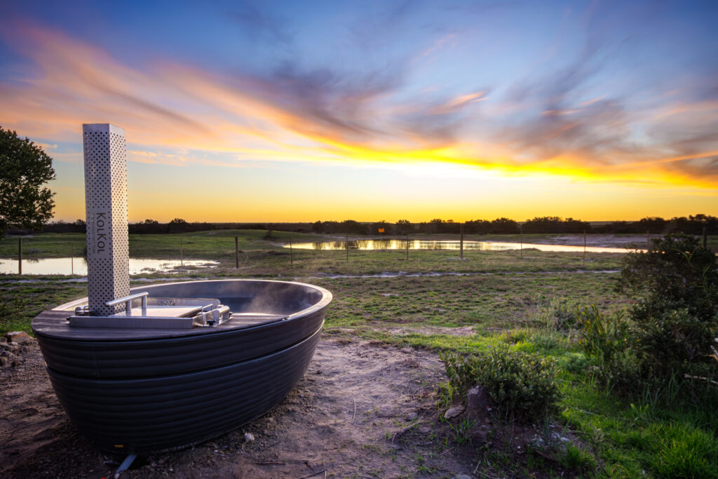 Kokol Hottub at the Rooikat Safari Collection on the West Coast
