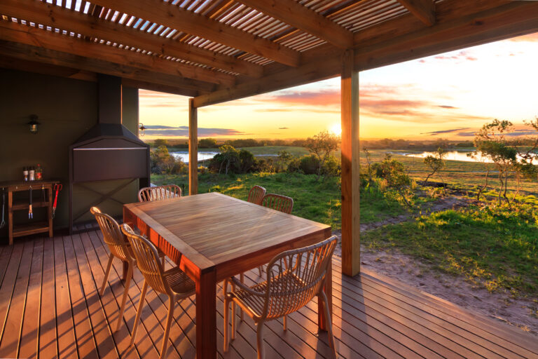 View from the deck at Caracal House | Rooikat Safari Collection