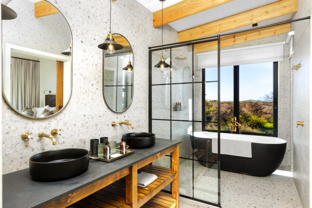 Bathroom at The Salt Mine | West Coast Private Game Reserve